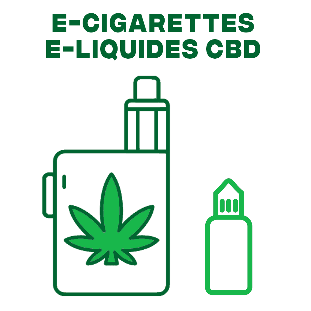 E-cigarettes et e-liquides CBD