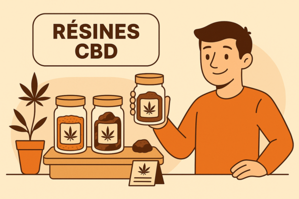 résine cbd