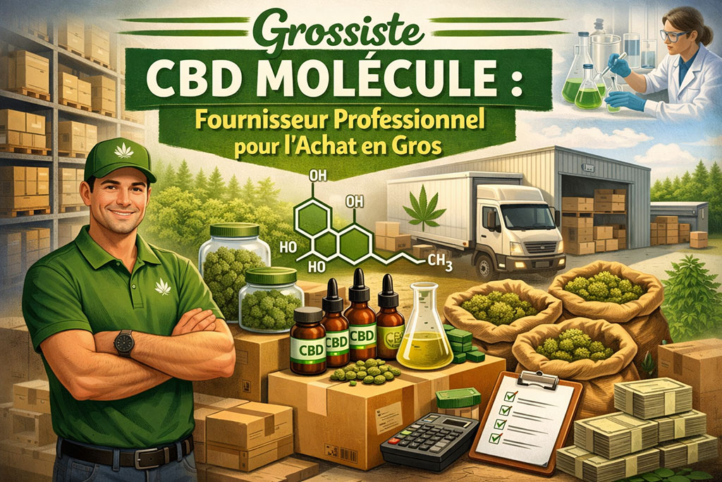 CBD et molécules dérivées. Achat en gros